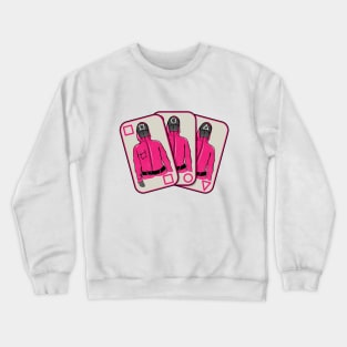 Squid Game Guards Aces Crewneck Sweatshirt